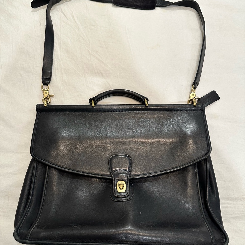 Coach Briefcase w Original Documents